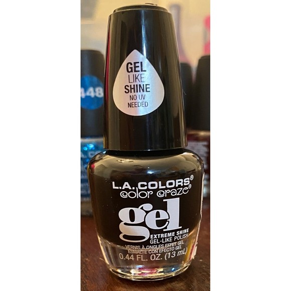 LA Colors Color Craze Gel Nail Polish - 13ml 0.44oz - #755 Anarchy NEW - Picture 1 of 1